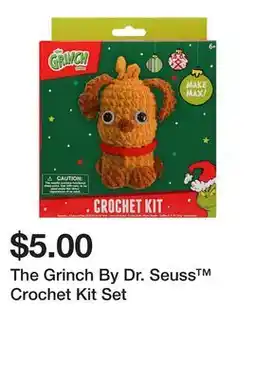 Five Below The Grinch By Dr. Seuss Crochet Kit Set offer