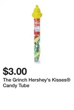 Five Below The Grinch Hershey's Kisses Candy Tube offer