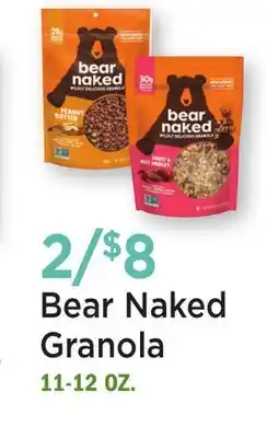 Heinen's Bear Naked Granola offer