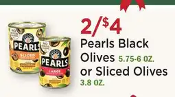 Heinen's Pearls Black Olives 5.75-6 OZ. or Sliced Olives 3.8 OZ offer
