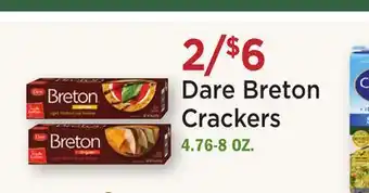 Heinen's Dare Breton Crackers offer