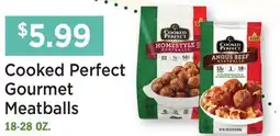 Heinen's Cooked Perfect Gourmet Meatballs offer