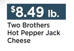 Heinen's Two Brothers Hot Pepper Jack Cheese offer