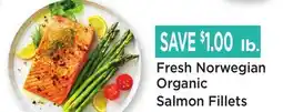 Heinen's Fresh Norwegian Organic Salmon Fillets offer