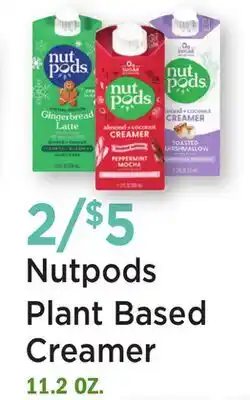 Heinen's Nutpods Plant Based Creamer offer