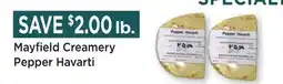 Heinen's Mayfield Creamery Pepper Havarti offer