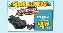 Ollie's SPEED WARRIOR R/C RACER offer