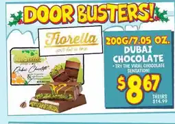 Ollie's Fiorella 200G/7.05 oz. DUBAI CHOCOLATE offer