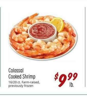 Sprouts Farmers Market Colossal Cooked Shrimp offer