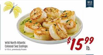 Sprouts Farmers Market Wild North Atlantic Colossal Sea Scallops offer