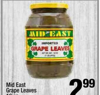 Super King Markets Mid East Grape Leaves offer