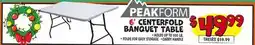 Ollie's 6' CENTERFOLD BANQUET TABLE offer