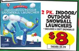 Ollie's 2 PK. INDOOR/OUTDOOR SNOWBALL LAUNCHERS offer
