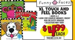 Ollie's XL TOUCH AND FEEL BOOKS offer
