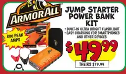 Ollie's JUMP STARTER POWER BANK KIT offer