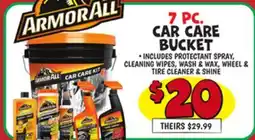 Ollie's 7 PC. CAR CARE BUCKET offer