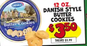 Ollie's DANISH STYLE BUTTER COOKIES offer