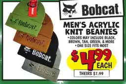 Ollie's MEN'S ACRYLIC KNIT BEANIES offer