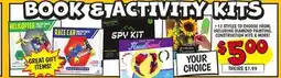 Ollie's BOOK & ACTIVITY KITS offer