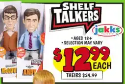 Ollie's SHELF TALKERS offer