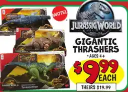 Ollie's GIGANTIC THRASHERS offer
