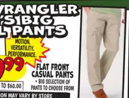 Ollie's Flat Front Casual Pants offer