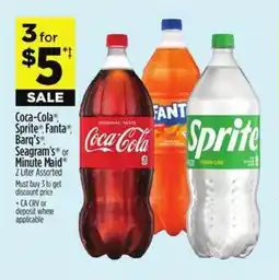 Dollar General Coca-cola sprite fanta barq's seagrams or minute maid offer