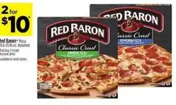 Dollar General Red Baron Pizza offer