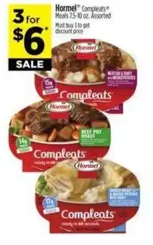 Dollar General Hormel Compleats Meals offer