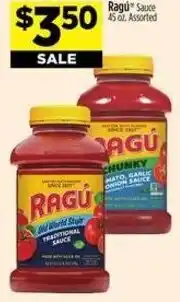Dollar General Ragú Sauce Assorted offer