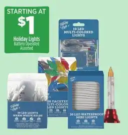 Dollar General Holiday Lights Battery Operated Assorted offer