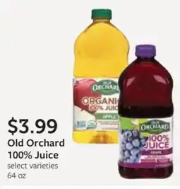 Fareway Old Orchard 100% Juice offer