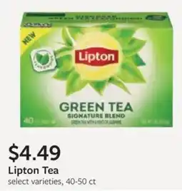Fareway Lipton Tea offer
