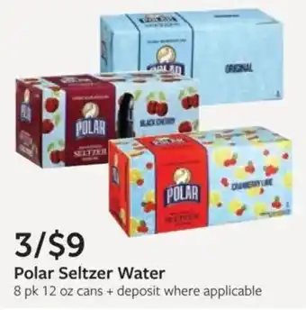 Fareway Polar Seltzer Water offer