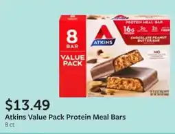 Fareway Atkins Value Pack Protein Meal Bars offer