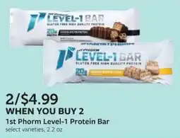 Fareway 1st Phorm Level-1 Protein Bar offer