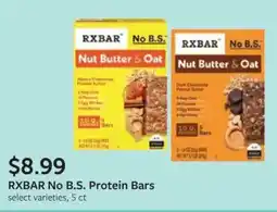 Fareway RXBAR No B.S. Protein Bars offer