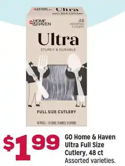 Grocery Outlet GO Home & Haven Ultra Full Size Cutlery offer