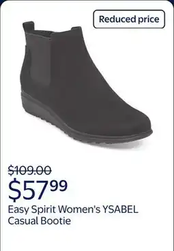 Walmart Easy Spirit Women's YSABEL Round Toe Casual Bootie offer