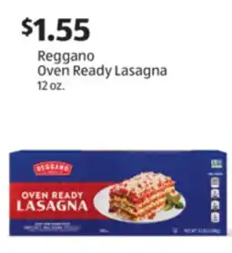 Aldi Reggano Oven Ready Lasagna offer