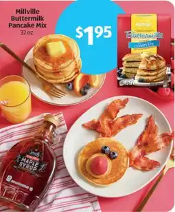Aldi Millville Buttermilk Pancake Mix offer