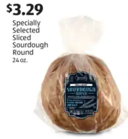 Aldi Specially Selected Sliced Sourdough Round offer