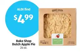 Aldi Bake Shop Dutch Apple Pie offer