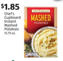 Aldi Chef's Cupboard Instant Mashed Potatoes offer