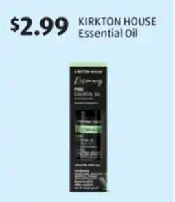 Aldi KIRKTON HOUSE Essential Oil offer
