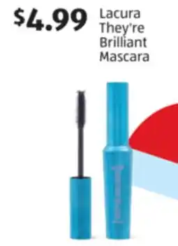 Aldi Lacura They're Brilliant Mascara offer