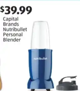 Aldi Capital Brands Nutribullet Personal Blender offer