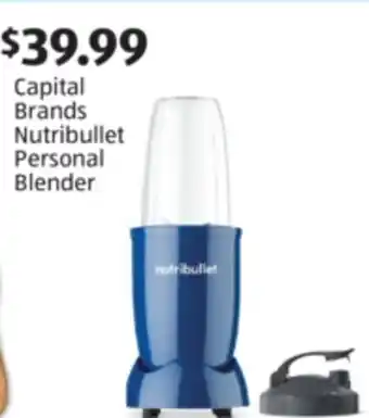 Aldi Capital Brands Nutribullet Personal Blender offer