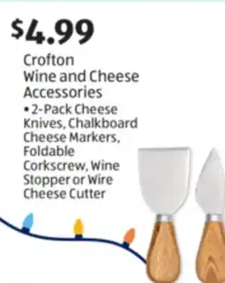 Aldi Crofton Wine and Cheese Accessories offer