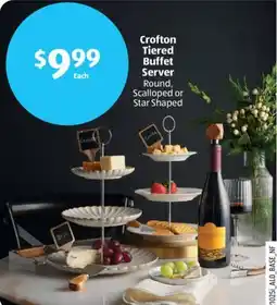 Aldi Crofton Tiered Buffet Server offer
